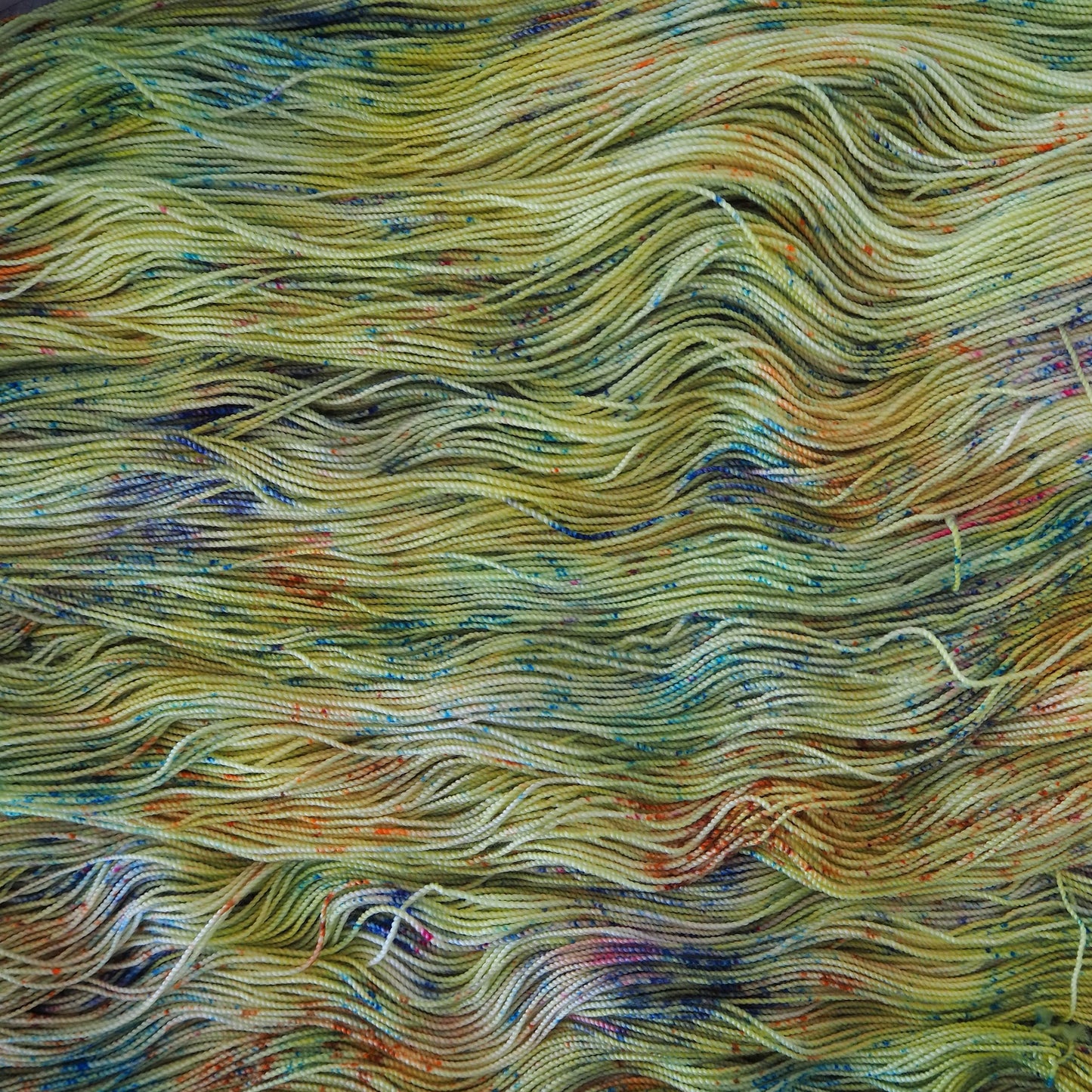 Silky Twist yarn (80% SW Merino/20% Silk, weight 1)
