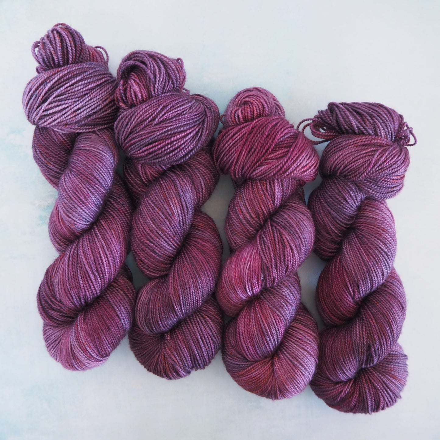 Silky Twist yarn (80% SW Merino/20% Silk, weight 1)