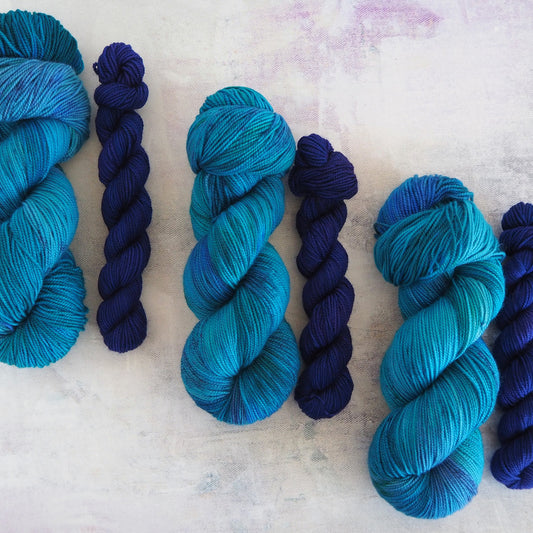 80% SW Merino/20% Recycled Nylon sock set (weight 1)
