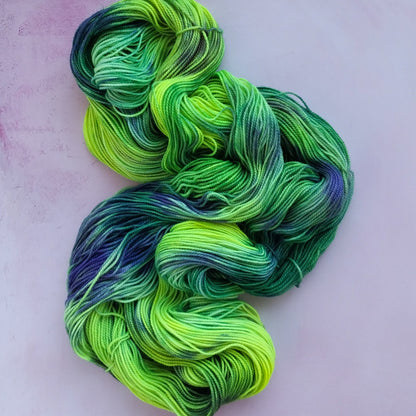 Neon Green (Twisty Sock)