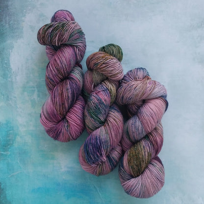 Purple Garden (Twisty Sock)